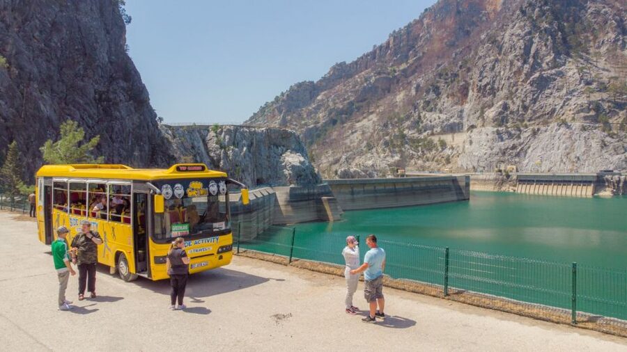City of Side: Green Lake Boat and Cabrio Bus Tour - Seleukia brings Roman ruins into the day