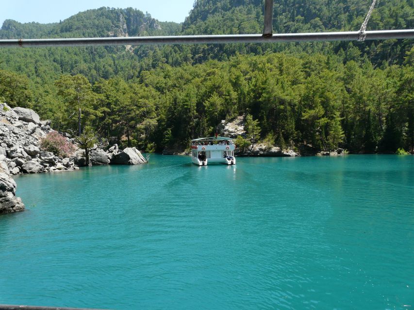 City of Side: Green Lake Boat and Cabrio Bus Tour - Oymapınar Dam gives you the big view