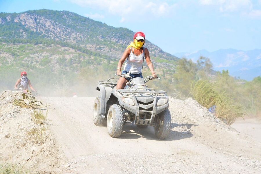 City of Side: Guided Quad Bike Riding Experience - Pickup from Side and the ride to the base