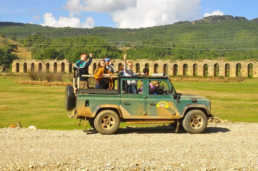 City of Side: Jeep Safari & Green Lake Boat Trip with Lunch - What the ride feels like in real terms