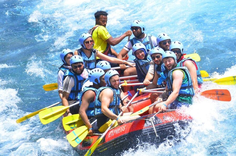 City of Side: Köprülü Canyon Rafting Tour with Lunch - The second rafting section and optional zipline