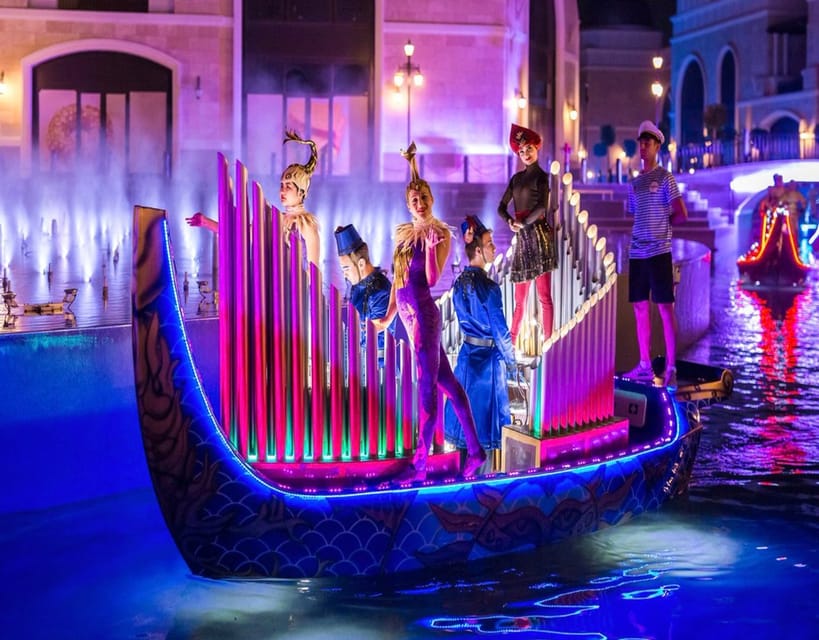 City of Side: Land of Legends Transfer & Boat Parade Show - The Boat Parade and evening light shows