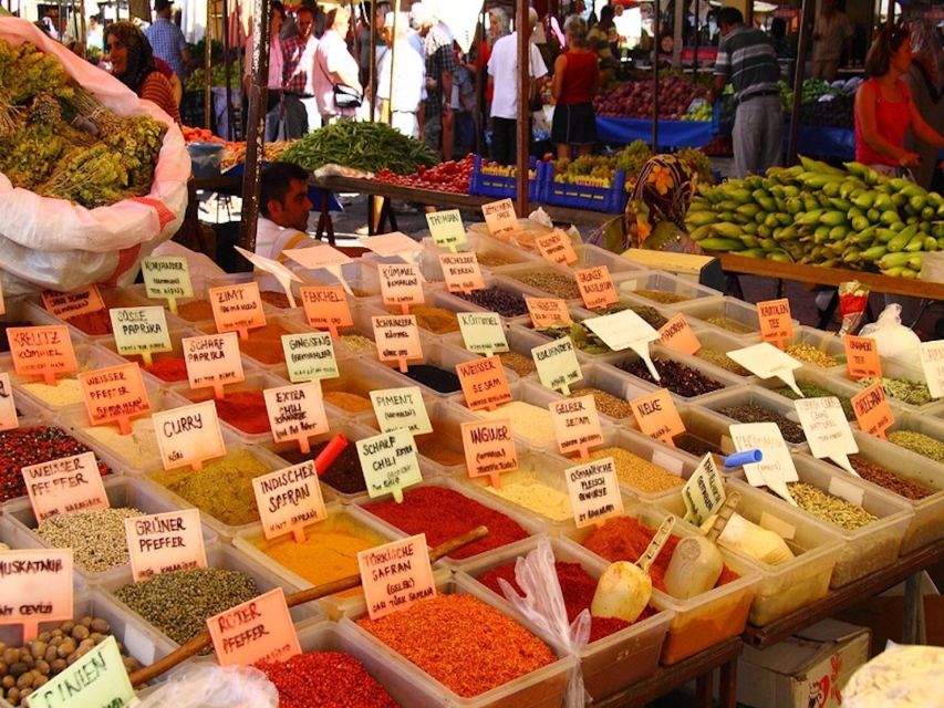 City of Side: Manavgat River Boat Lunch Cruise & Bazaar Tour - Value at $25 per person