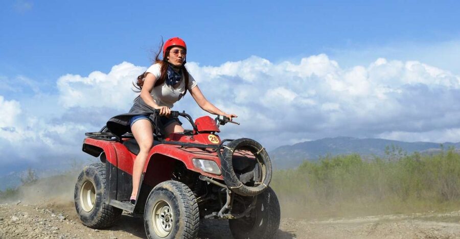City of Side: Quad Safari Tour - Riding the first 10 kilometers