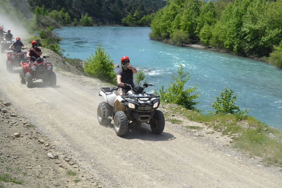 City of Side: Quad Safari Tour - Safety briefing, helmets, and the first test ride