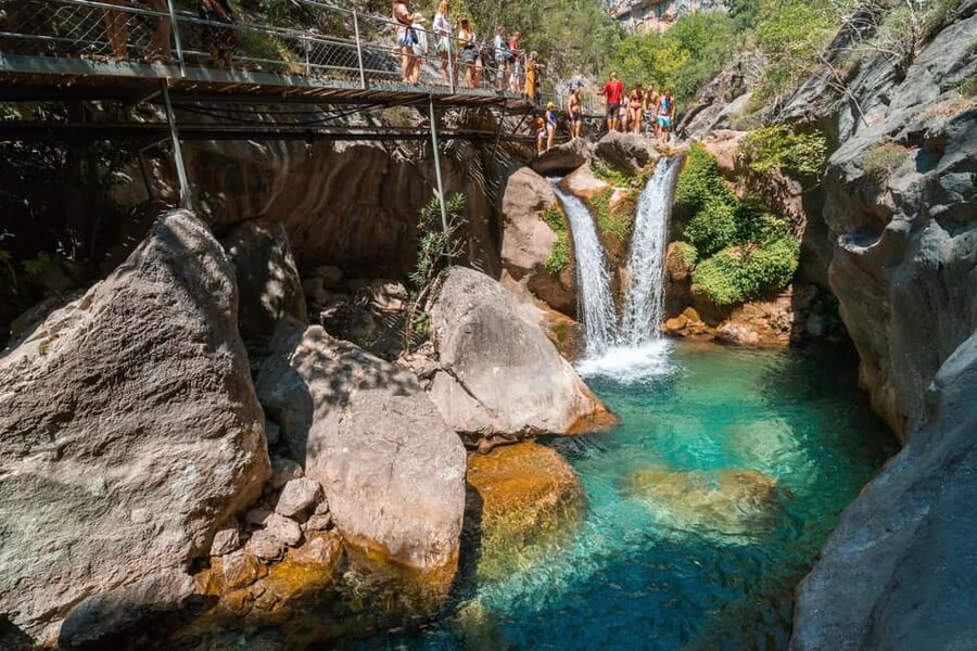 City of Side: Sapadere Canyon & Alanya Tour with Lunch - Leaving Side for the Taurus Mountains
