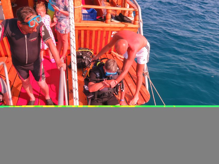 City of Side: Scuba Diving with Lunch - The first 30-minute underwater session