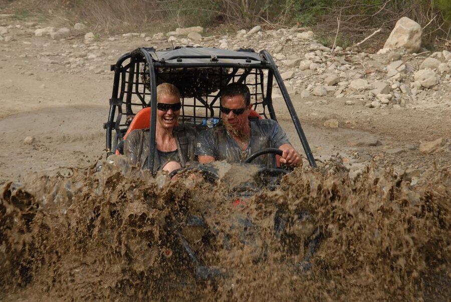 City of Side: Taurus Mountains Guided Buggy Cross Riding - Learning the buggy before the main ride