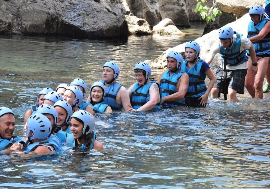 City of Side: Whitewater Rafting in Koprulu Canyon - The optional photo and DVD sales stop