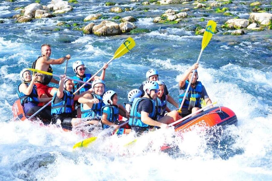 City of Side: Whitewater Rafting with Lunch - Two hours and 14 kilometers on the Köprüçay River