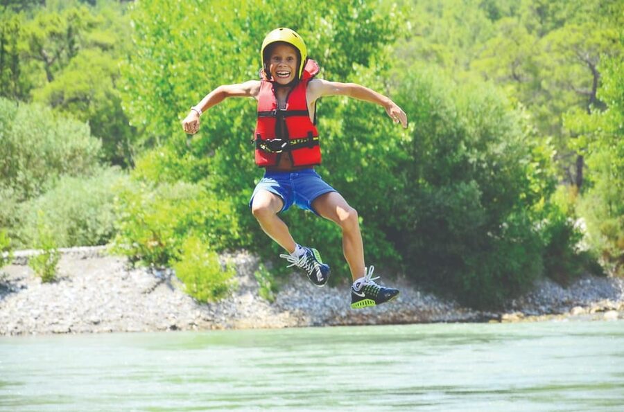 City of Side: Whitewater Rafting with Lunch - Lunch beside the canyon