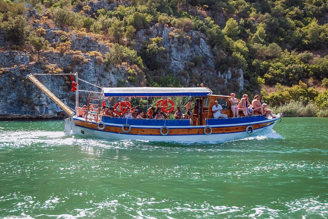 Dalyan River Cruise, Turtle Beach & Mud Baths from Marmaris - Seeing the Lycian Rock Tombs from the river