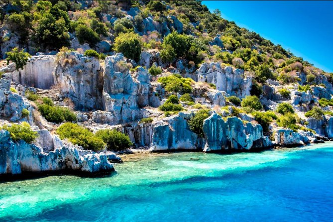 Demre Myra Kekova Sunken City - Myra’s Lycian tombs and theater