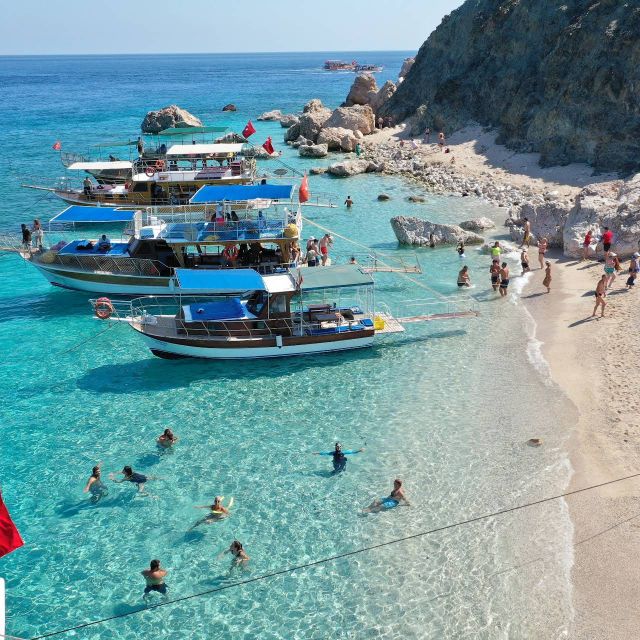 Didim/Altinkum: Lazy Day Boat Trip w/BBQ Lunch - Swimming Stops in Turquoise Water