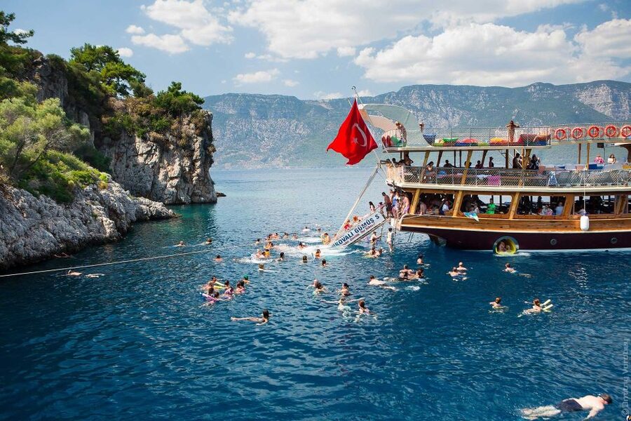 Didim/Altinkum: Lazy Day Boat Trip w/BBQ Lunch - The Long Ride Back to Altinkum