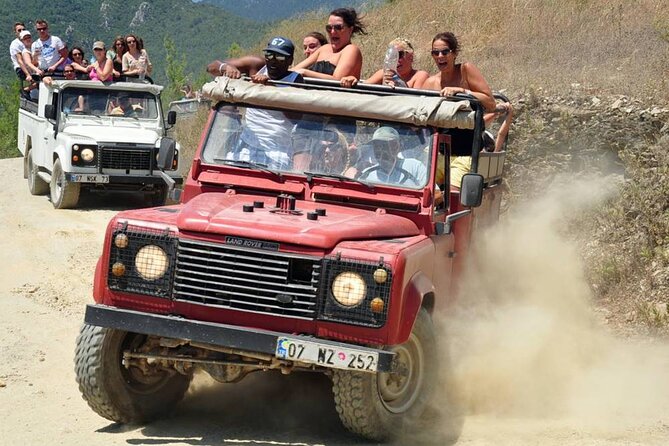 Discover the Taurus Mountains with Alanya Jeep Safari Tour - Rivers, waterfalls, and the swimming stops