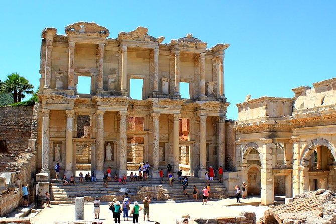 Ephesus and House of Virgin Mary Day Trip from Bodrum - Walking Ephesus from the marble streets