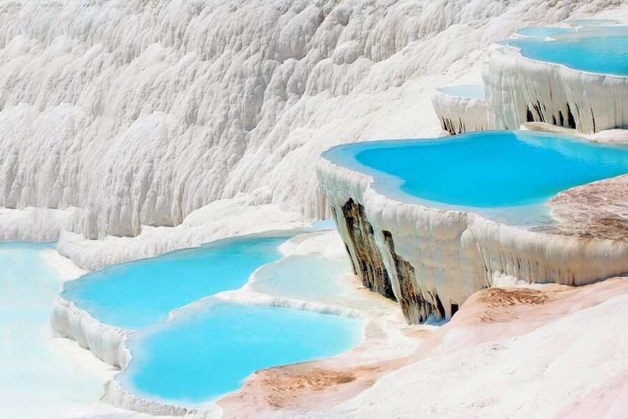 Ephesus and Pamukkale: Day Trip by Plane from Istanbul - Pamukkale’s white terraces and warm water
