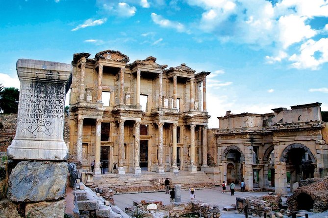 Ephesus Day Trip from Istanbul incl Domestic Flights - Walking through Ephesus with a local guide
