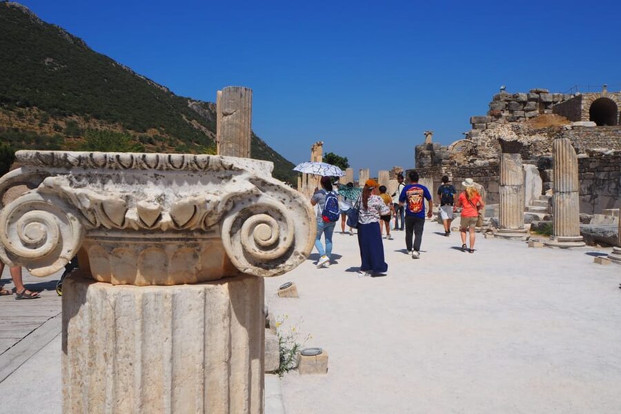 Ephesus: Half-Day Tour from Kusadasi - Inside the 24,000-seat Great Theatre