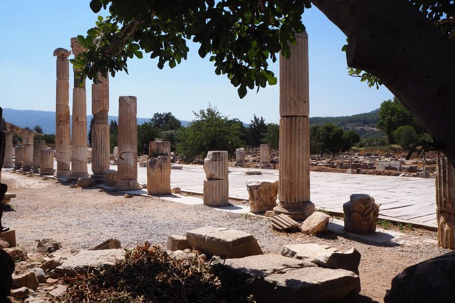 Ephesus: Half-Day Tour from Kusadasi - Scholastica Baths and the ancient public toilets
