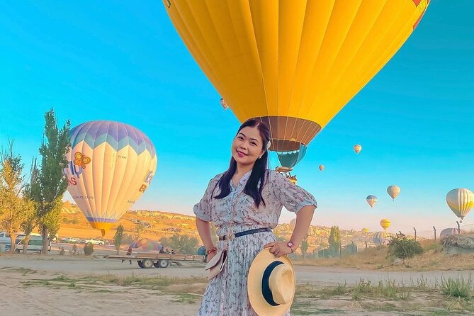 Exclusive Hot air balloon Flight in Cappadocia - One hour above Rose Valley and Love Valley