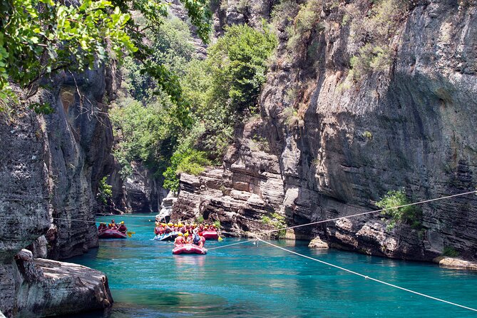 Family Rafting Trip at Köprülü Canyon Incl. Lunch from Alanya - Manavgat and the waterfall stop