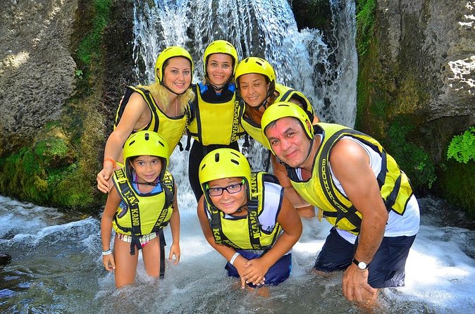 Family Rafting Trip at Köprülü Canyon Incl. Lunch from Alanya - Getting ready at the rafting base