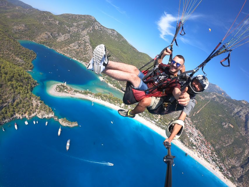 Fethiye: Babadag Tandem Paragliding Flight over Oludeniz - The views over Ölüdeniz and Butterfly Valley