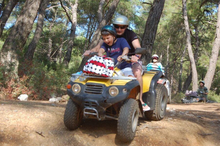 Fethiye: Guided Quad Mountain Safari with Pickup - From Fethiye hotels to the mountain starting point