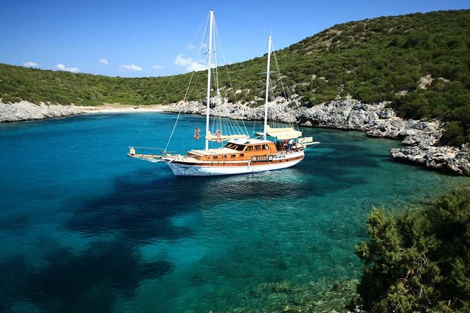Fethiye Islands Sailing Cruise with Lunch - Swimming in Clear Blue Water