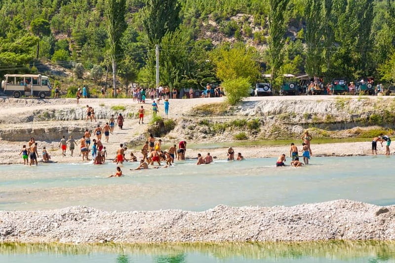 Fethiye: Jeep Safari to Tlos, Yakapark, Saklikent with Lunch - Saklikent Canyon brings the cold-water challenge