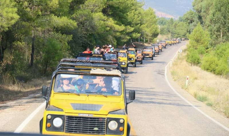 Fethiye: Jeep Safari to Tlos, Yakapark, Saklikent with Lunch - What the eight-hour schedule feels like