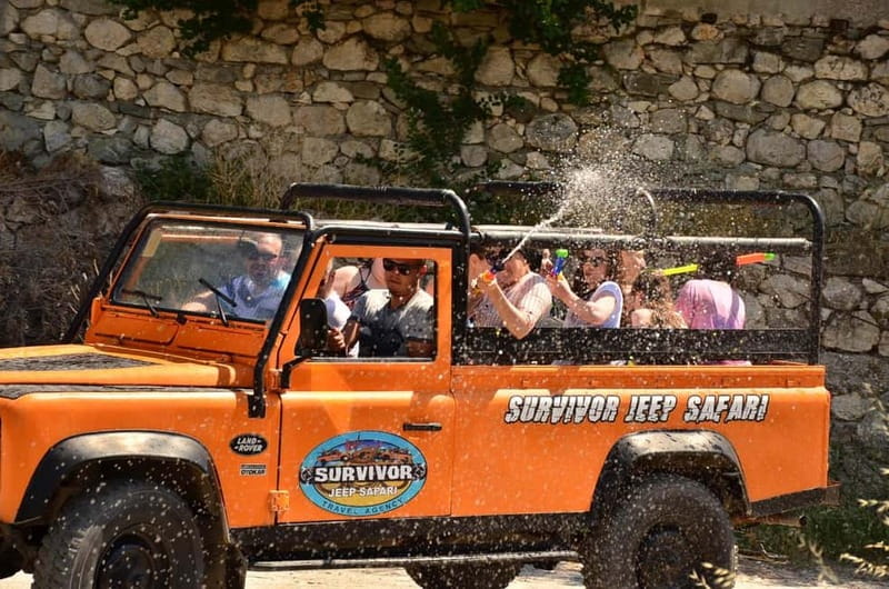 Fethiye: Jeep Safari to Tlos, Yakapark, Saklikent with Lunch - Open jeeps and the first mountain drive