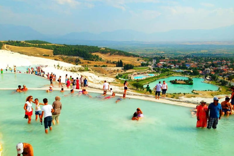 Fethiye: Pamukkale Hot Spring & Hierapolis Small-Group Tour - Cleopatra’s Pool: beautiful, warm, and extra