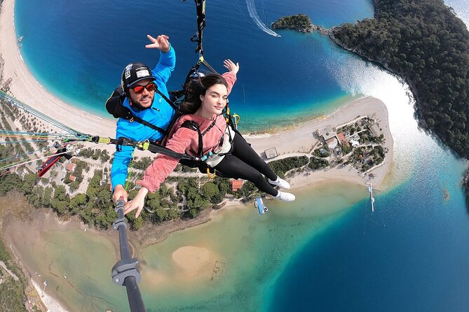Fethiye Paragliding Experience By Local Expert Pilots - Taking off above Oludeniz