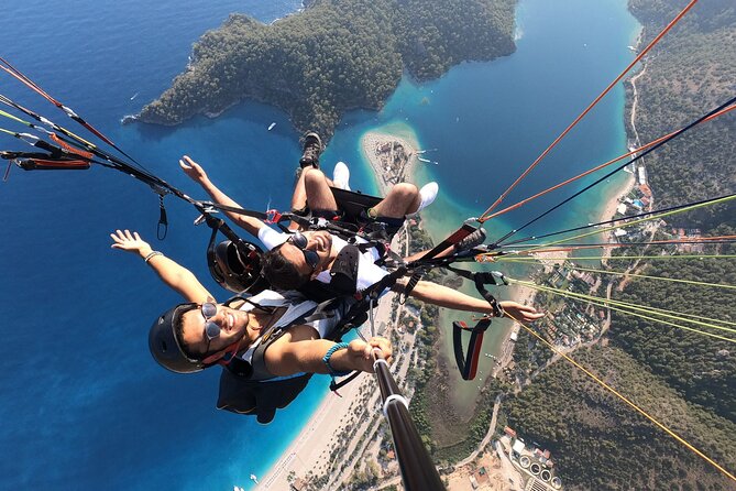 Fethiye Paragliding Experience By Local Expert Pilots - The flight over the Blue Lagoon