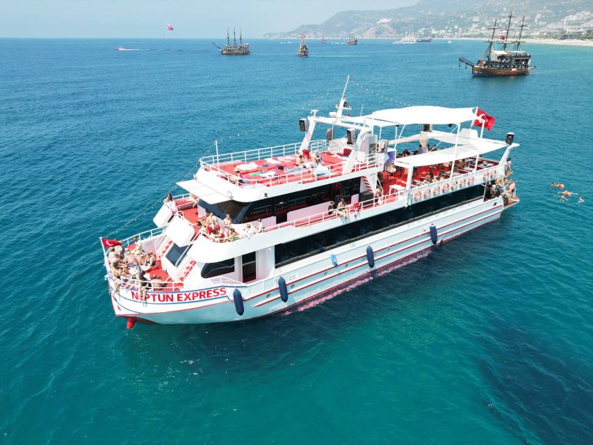 From Alanya: Boat Tour with Unlimited Soft Drinks and Lunch - Key things to know before you book