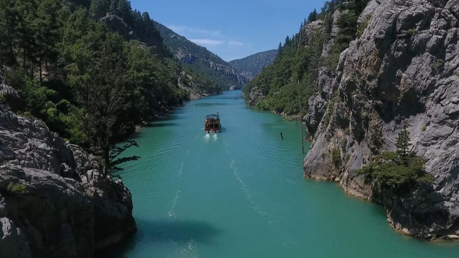 From Alanya: Green Canyon Day Trip with Lunch and Boat Ride - Swimming in the emerald water