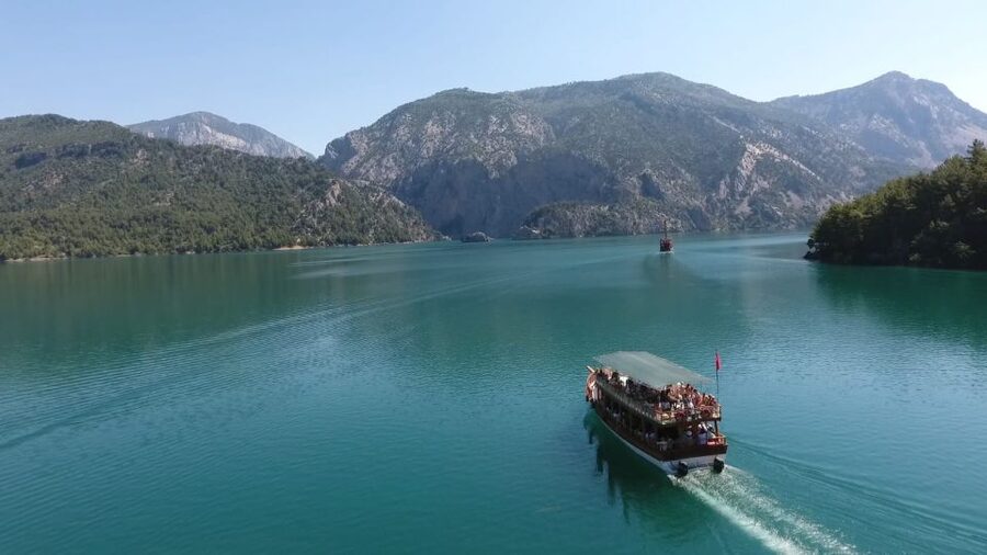 From Alanya: Green Canyon Day Trip with Lunch and Boat Ride - Green Canyon by boat