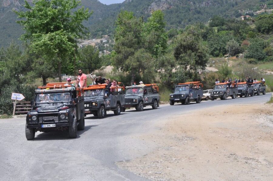 From Alanya: Jeep Safari Tour with Lunch at Dim River - Dim River National Park and the swimming stops