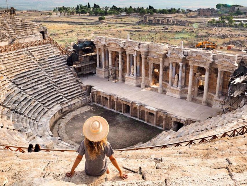 From Alanya: Pamukkale and Hierapolis Day Trip with Lunch - Hierapolis: Roman Streets Above the Springs