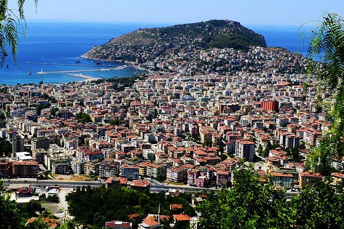 From Alanya: Sightseeing Half Day City Tour w/Cable Car - Alanya Castle, with a steep walk still ahead