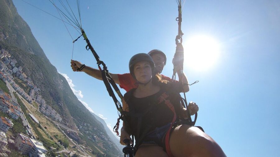 From Alanya: Tandem Paragliding With Transfer and Insurance - What the tandem flight feels like