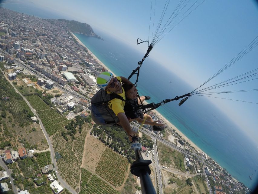From Alanya: Tandem Paragliding With Transfer and Insurance - The transfer network covers a large part of the coast