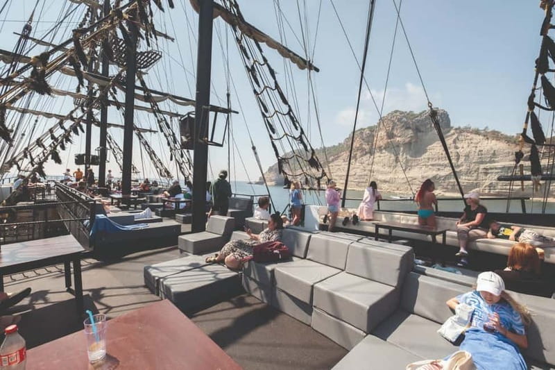 From Antalya/Kemer: All-Inclusive Party Boat with Lunch - Lovers Bay closes the route with another swim