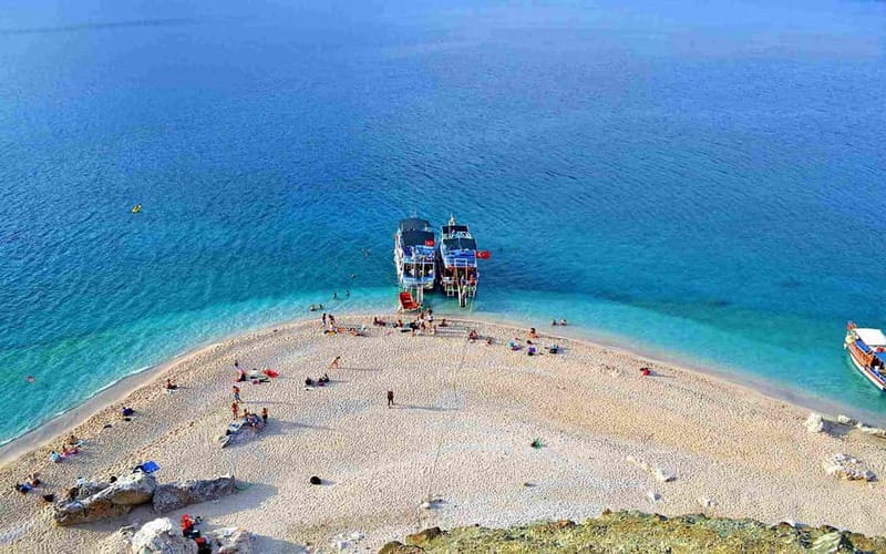 From Antalya/Kemer: Suluada Island Boat Trip with Sunset - From Antalya’s hotels to Adrasan Harbor