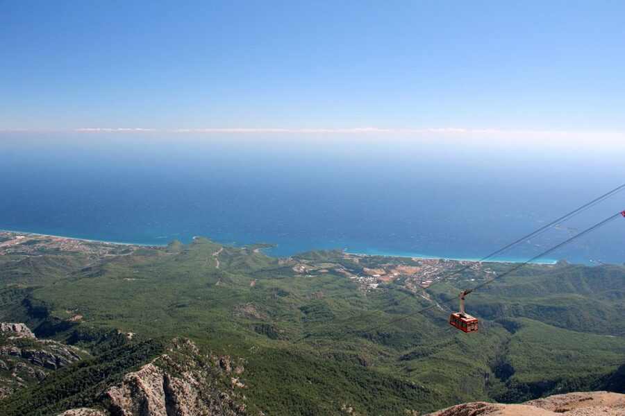 From Antalya or Kemer: Olympos Cable Car Ticket - The road to the cable-car station
