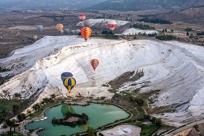From Antalya Pamukkale Hot Air Balloon Flight with Lunch - Three hours at Pamukkale and Hierapolis
