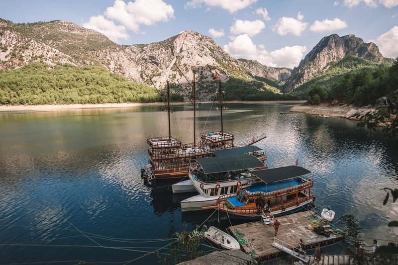 From Belek: Green Canyon Boat Trip with Lunch and Drinks - What $43 includes, and what it does not